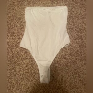 strapless bodysuit